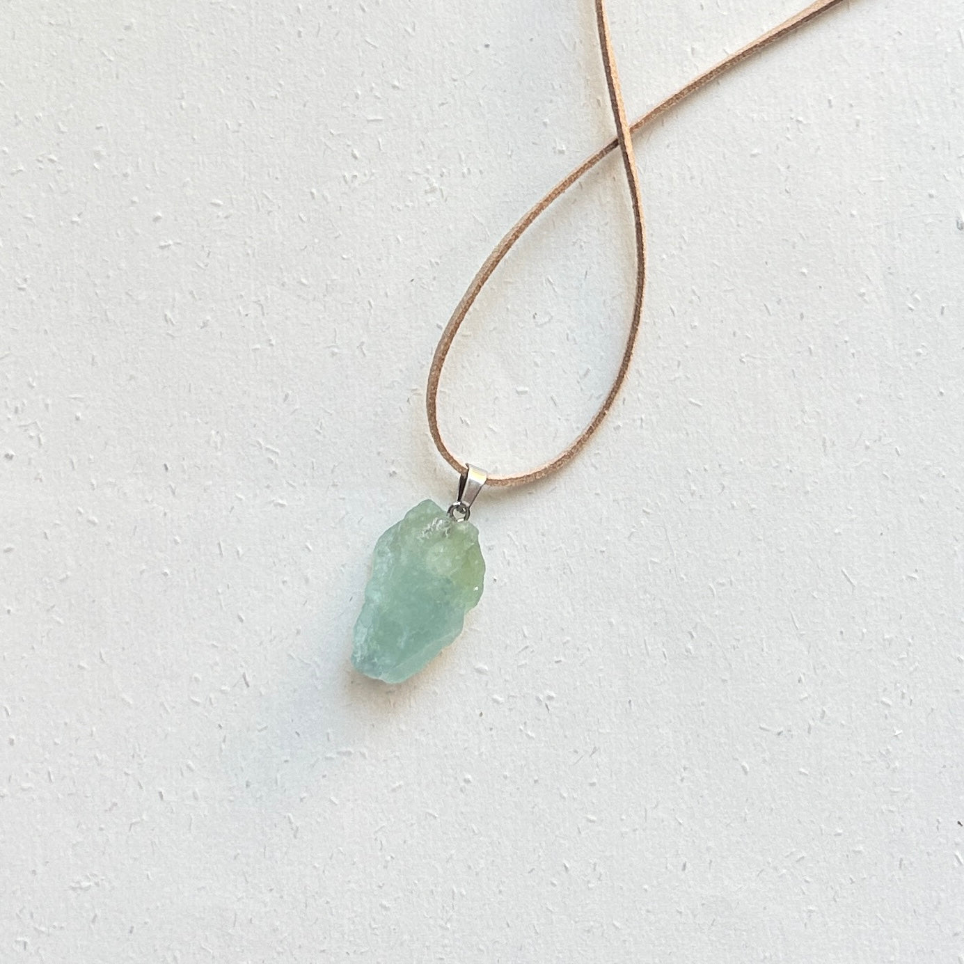 collana fluorite verde